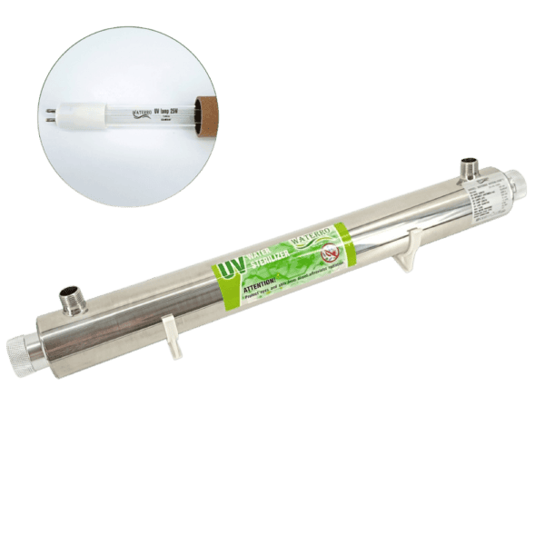 Sterilizator UV 25W, debit 1.1 m³/h, lampă Philips