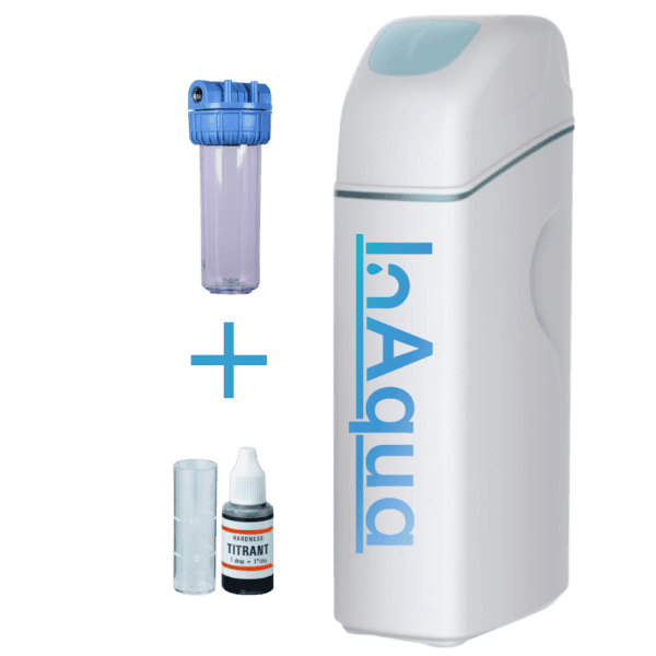 Dedurizator Apa Compact InAqua 30L + CADOU Tester Duritate & Pre-filtru 10″