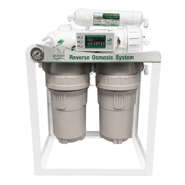 Sistem de osmoză inversă Direct Flow InAqua Business 1600G, 2 x membrane 3113, pre-filtre 10BB, cadru metalic