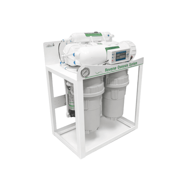 Sistem de osmoză inversă Direct Flow InAqua Business 1600G, 2 x membrane 3113, pre-filtre 10BB, cadru metalic