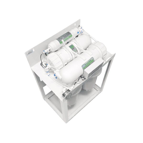 Sistem de osmoză inversă Direct Flow InAqua Business 1600G, 2 x membrane 3113, pre-filtre 10BB, cadru metalic
